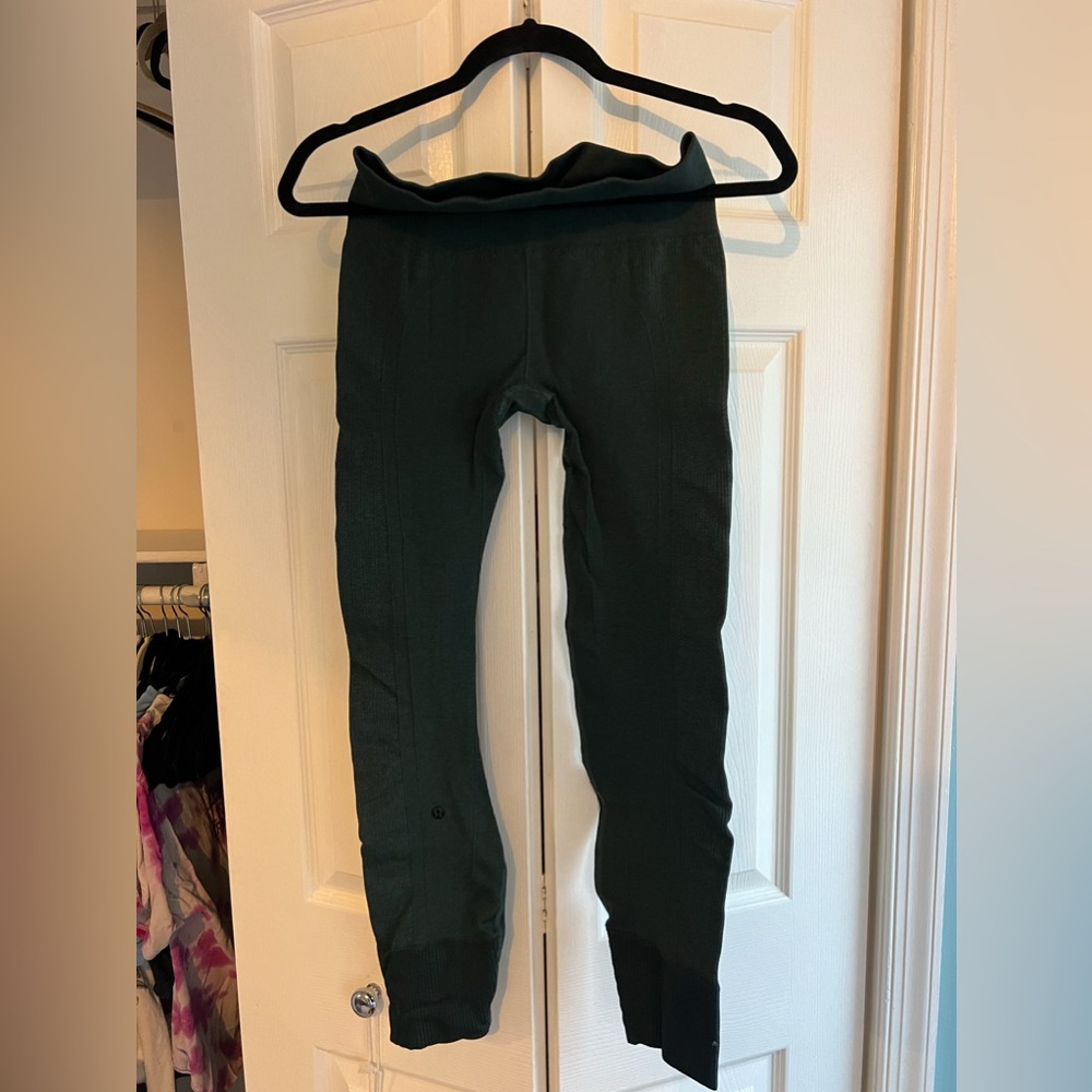 Forrest Green Lululemon Leggings